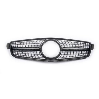 Frontgrill Diamond Black Mercedes C-class W204 2007-2015 Foto 2