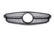 Mercedes C-class W204 2007-2015 Frontgrill Diamond Black Foto 2