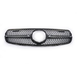 Frontgrill Diamond Black (2015-2019) Mercedes GLC X253 2015-2022 Foto 2