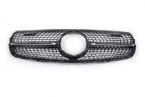 Mercedes GLC coupe C253 2016-2023 Frontgrill Diamond Black (2015-2019) Mit Kameravorbereitung Foto 2