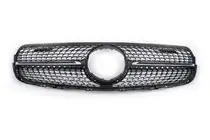 Mercedes GLC coupe C253 2016-2023 Frontgrill Diamond Black (2015-2019) Foto 2