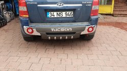 Hyundai Tucson JM 2004- Sonderangebot! Heckschutzleiste R001 (neu aus der Ausstellung) Foto 6