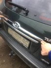 Hyundai Tucson JM 2004- Kennzeichenleiste (Kunststoff) Foto 5