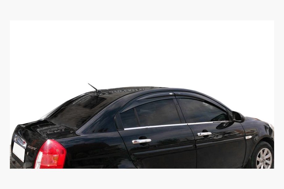 Hyundai Accent 2006-2010 Windabweiser (4 Stk, Perflex Sport) Image