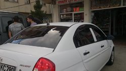 Hyundai Accent 2006-2010 Windabweiser (4 Stk, Perflex Sport) Foto 4