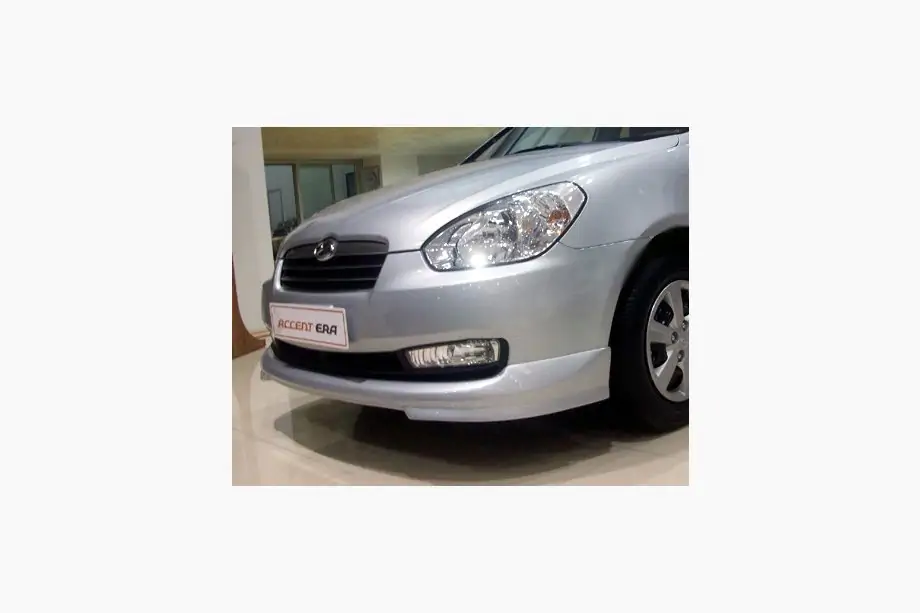 Hyundai Accent 2006-2010 Frontuntere Spoilerlippe (grundiert) Image