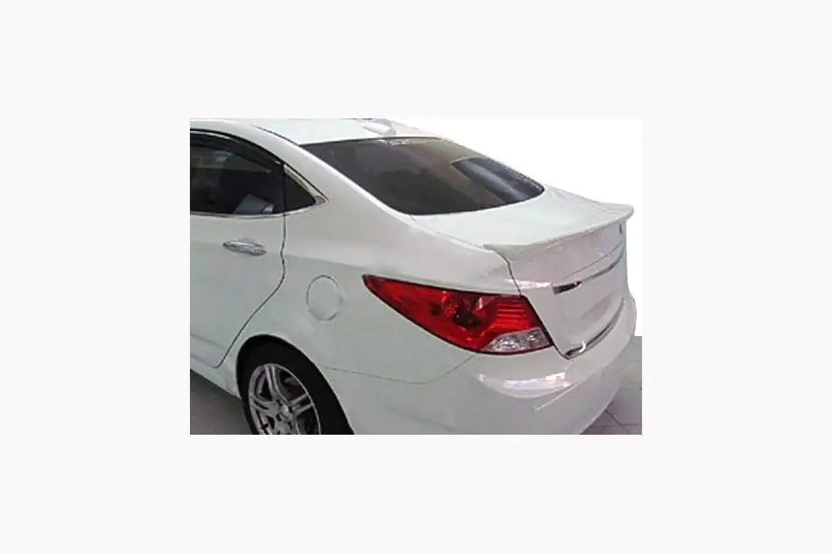 Hyundai Accent 2011-2017 Heckspoiler Meliset (grundiert zum Lackieren) Image