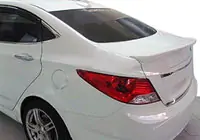 Hyundai Accent 2011-2017 Heckspoiler Meliset (grundiert zum Lackieren) Foto 1