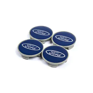 Felgendeckel 54.5/50mm blau (4 Stk) Foto 1