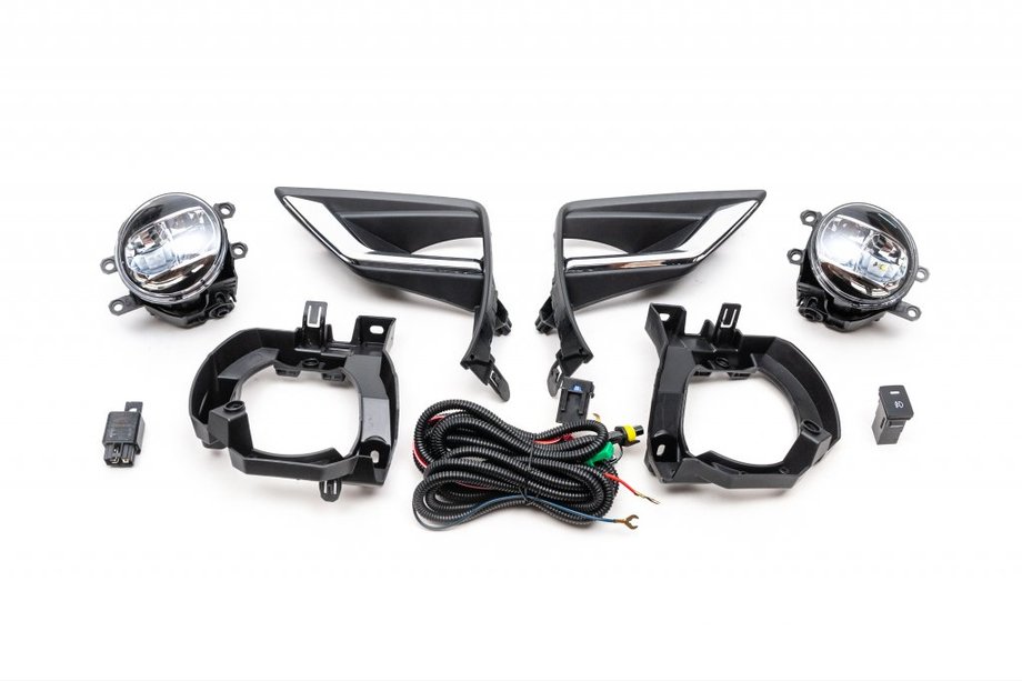 Toyota Land Cruiser Prado 150 2009-2023 LED Nebelscheinwerfer mit Halterungen (2 Stk., 2017+) Image