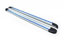Volkswagen Touareg 2002–2010 Seitenschweller Maya Blue-Grey (2 Stk., Aluminium) Foto 1