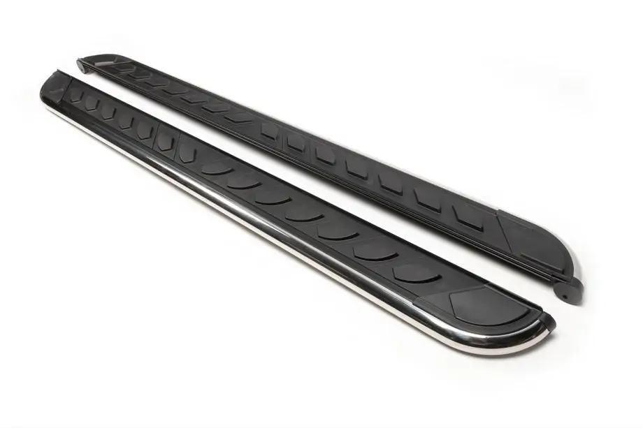 Volkswagen T5 Multivan 2003–2010 Trittbretter Maydos V1 (2 Stk., Aluminium & Edelstahl) Image
