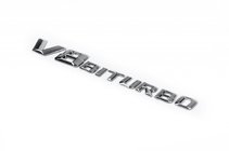 Mercedes X class 2017-2020 Emblem V8 Biturbo Chrom Foto 1