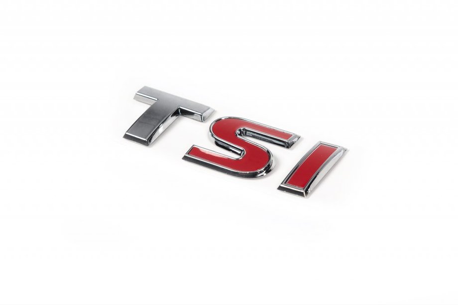 Volkswagen Tiguan 2007-2016 Emblem TSI (kursiv) Image