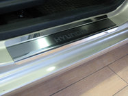 Hyundai I-10 2008-2013 Einstiegsleisten Natanika Premium (4 Stk, Edelstahl) Foto 1