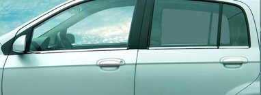 Hyundai Getz 2002- Fensterzierleisten Edelstahl außen (6-tlg.) Foto 5