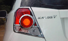 Chevrolet Aveo T200 2002-2008 Chrom Blenden für Rückleuchten HB (2 Stk., Kunststoff) Foto 1