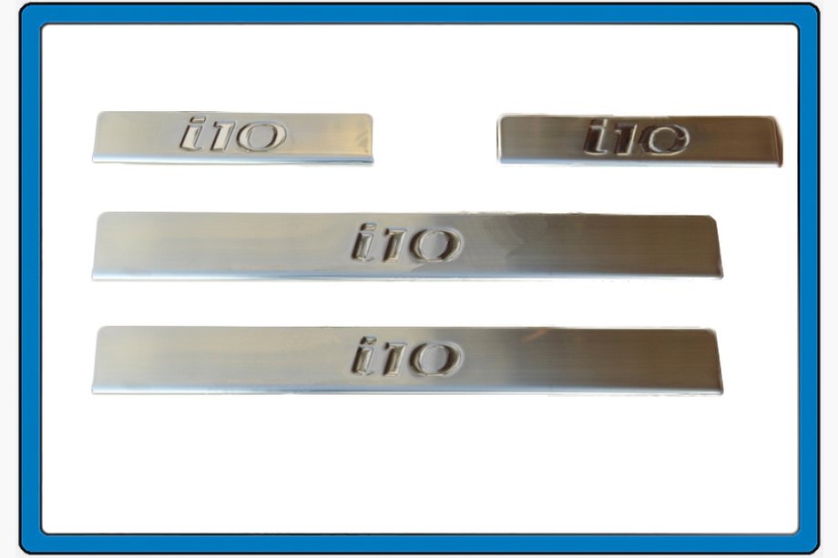 Hyundai I-10 2008-2013 Einstiegsleisten OmsaLine (4 Stk., Edelstahl) Image