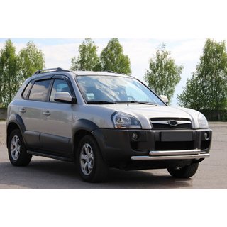 Frontschutzbügel ST014 (Edelstahl) Hyundai Tucson JM 2004- Foto 3