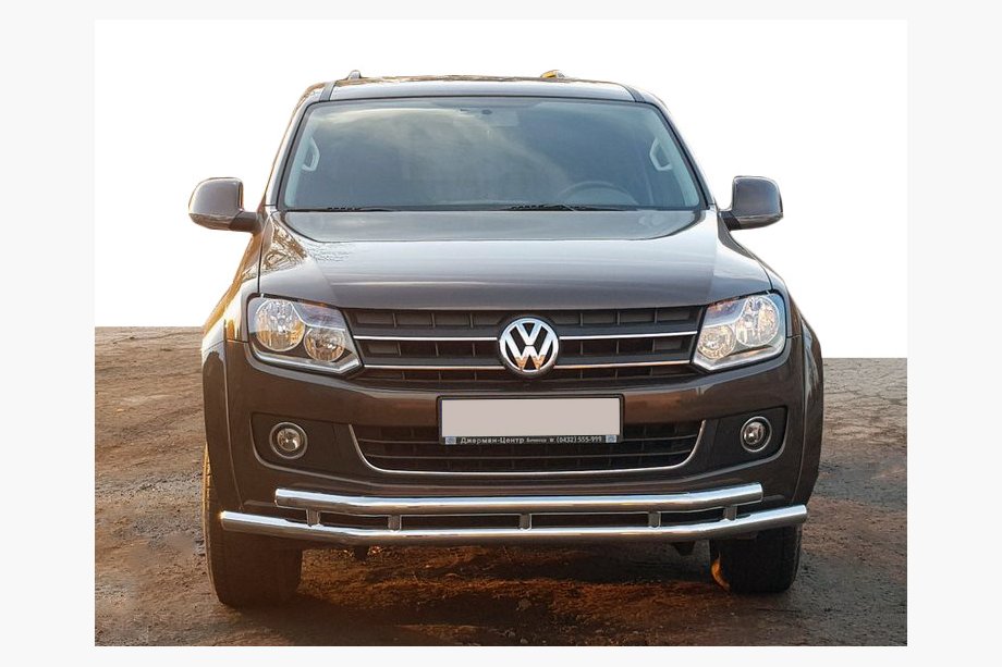 Volkswagen Amarok 2010-2022 Frontschutzbügel ST018-2 (Edelstahl) Image