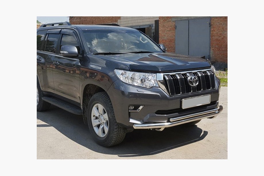 Toyota Land Cruiser Prado 150 2009-2023 Frontschutzbügel ST014 (Edelstahl) Image