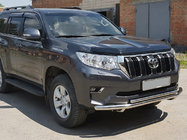 Toyota Land Cruiser Prado 150 2009-2023 Frontschutzbügel ST014 (Edelstahl) Foto 1