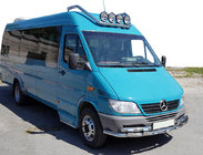 Mercedes Sprinter W901/902/903/904/905 1995–2006 Frontschutzbügel ST015-2 (Edelstahl) Foto 1