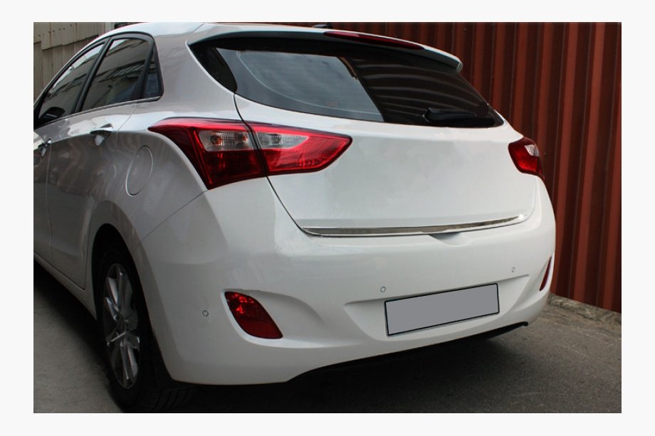 Hyundai I-30 2012-2017 Kofferraumleiste (HB, Edelstahl) Image