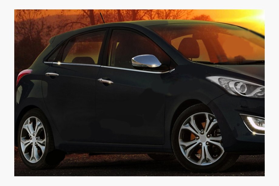 Hyundai I-30 2012-2017 SALE! Seitenscheiben Zierleiste (HB, Edelstahl) Image