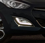 Hyundai I-30 2012-2017 Chrom Blenden für Nebelscheinwerfer (2 Stk, Edelstahl) Foto 3