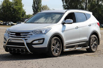 Hyundai Santa Fe 3 2012-2018 Frontbügel WT003 (Edelstahl) Foto 1