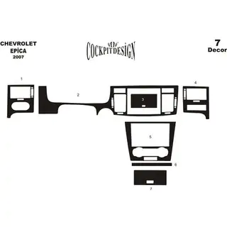 Innenraum Abdeckungen (MERIC) Chevrolet Epica 2006-2014 Foto 2