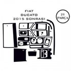 Fiat Ducato 2006-2025 Armaturenbrett Abdeckungen (2014+) Foto 2