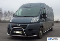 Fiat Ducato 2006-2025 Frontbügel ST019 (Edelstahl) Foto 3