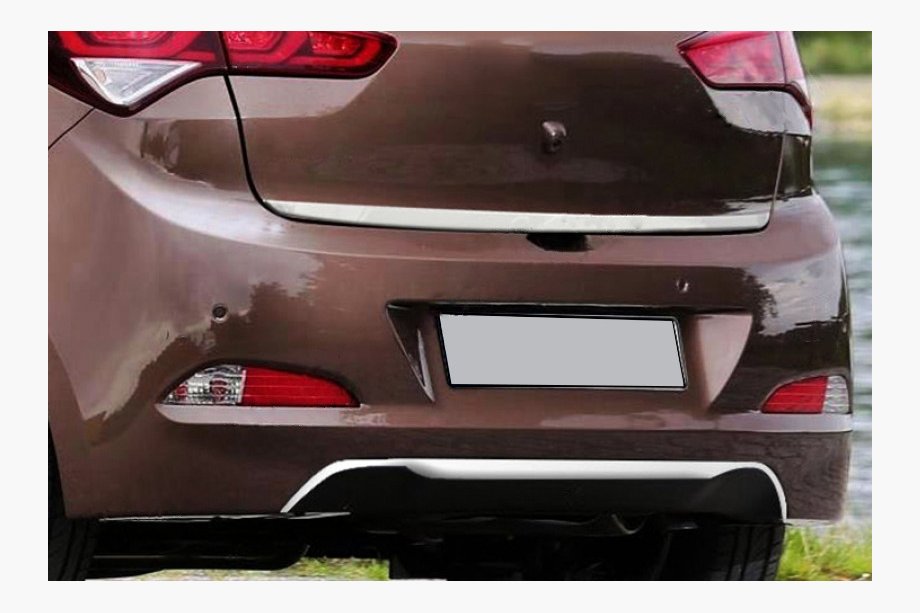 Hyundai I-20 2014-2020 Heckstoßstangen-Endschutz 2014-2018 Edelstahl Image