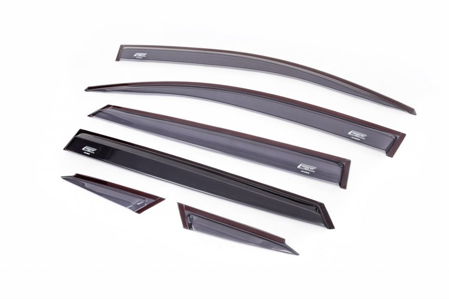 Hyundai Tucson TL 2016-2021 Windabweiser (6 Stk, Perflex) Image