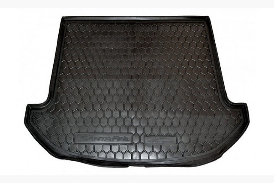 Hyundai Santa Fe 3 2012-2018 Kofferraumwanne kurze Basis 7 Sitze (Autogumm, Kunststoff) Image
