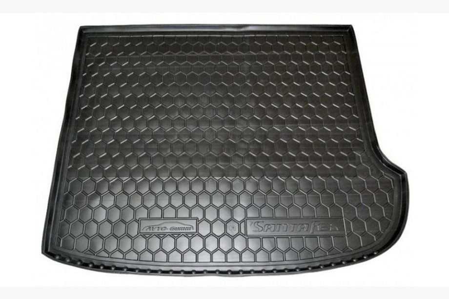 Hyundai Santa Fe 2 2006-2012 Kofferraumwanne 7-Sitzer (Autogumm, Kunststoff) Image