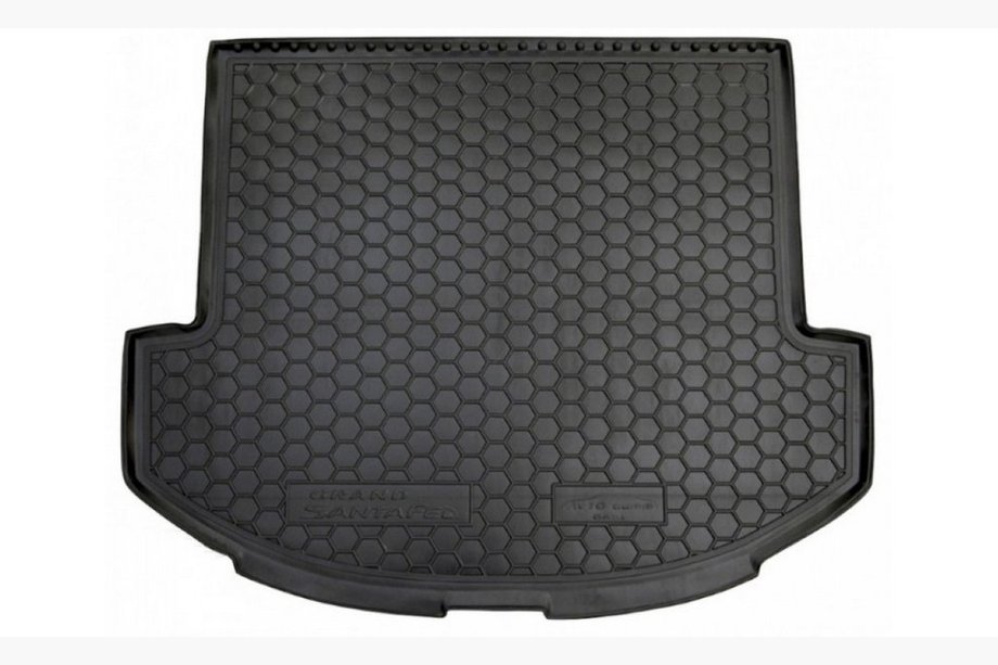 Hyundai Santa Fe 3 2012-2018 Kofferraumwanne 7-Sitzer Grand 2014+ (Autogumm, Gummi) Image