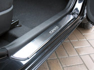 Kia Ceed 2007-2012 Einstiegsleisten Abdeckungen Nataniko (4 Stk., Edelstahl) Standard - Lohmann Band, 0,5 mm Foto 1
