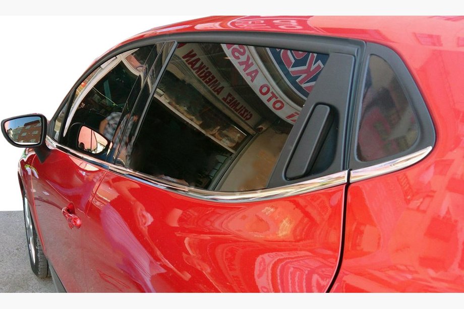 Renault Clio IV 2012-2019 Fensterzierleisten Edelstahl 8-tlg HB Carmos - Türkischer Edelstahl Image