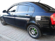 Hyundai Accent 2006-2010 Chrom Türgriffblenden (4 Stk) Carmos - Türkischer Edelstahl Foto 3