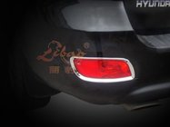 Hyundai Santa Fe 2 2006-2012 Chrom Abdeckungen für hintere Nebelscheinwerfer (2 Stk., Kunststoff) Foto 1