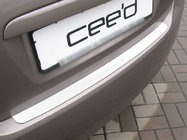 Kia Ceed 2007-2012 Heckstoßstangenschutz Nataniko (HB, Edelstahl) Foto 1