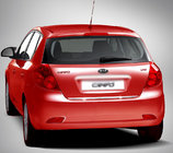 Kia Ceed 2007-2012 Kofferraumleiste (HB, Edelstahl) Foto 1