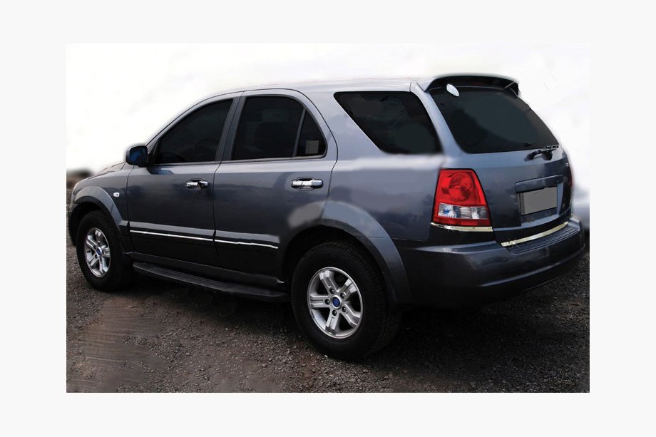 Kia Sorento I BL 2002-2009 Untere Chrom Blenden für Rückleuchten (2 Stk., Edelstahl) Image