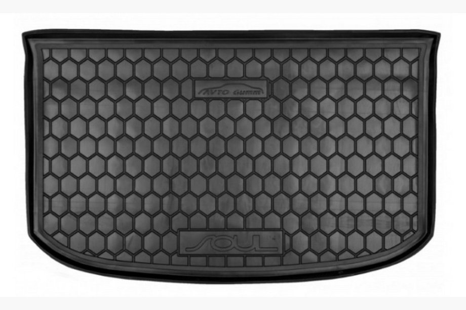 Kia Soul II 2013-2018 Kofferraummatte oben mit Organizer (Autogumm, Kunststoff) Image