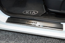 Kia Ceed 2012-2018 Einstiegsleisten Abdeckungen Nataniko (4 Stk., Edelstahl) Foto 1