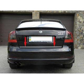 Kofferraumleiste Edelstahl Skoda Octavia II A5 2006-2010 Foto 1