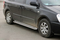 Kia Carnival 2002-2013 Trittbretter KB001 Edelstahl 60 mm Foto 1